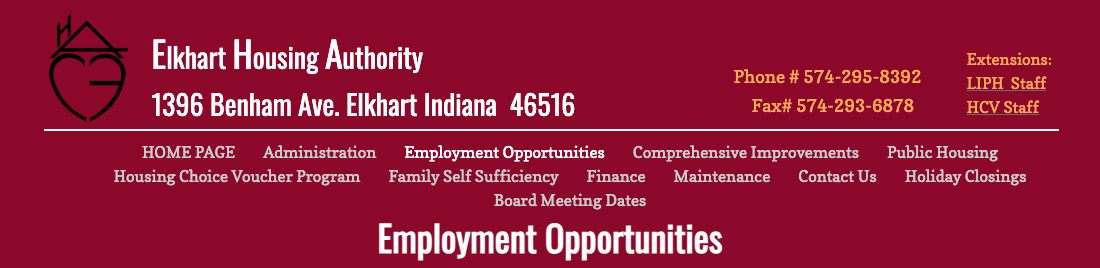 Housing Authority, City of Elkhart